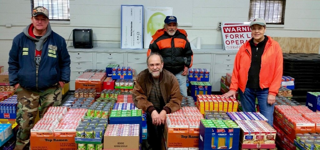 Volunteers from St. Albans Food Pantry