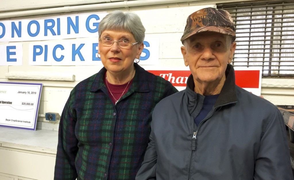 This year's food drive is dedicated to Noble Pickens. Following his retirement from industry, this Dunbar resident worked tirelessly for UFO, helping run things at the warehouse.